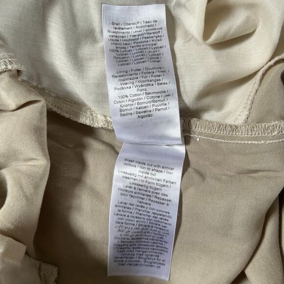 Wide leg lyocel culottes - b.young size 12 - Picture 8 of 8